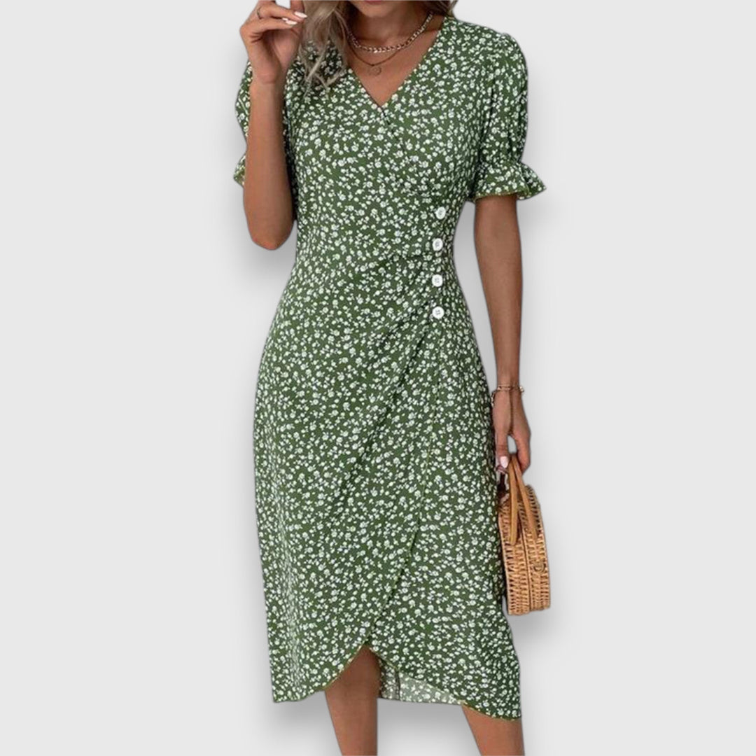 Tessina | Elegant Floral Maxi Dress
