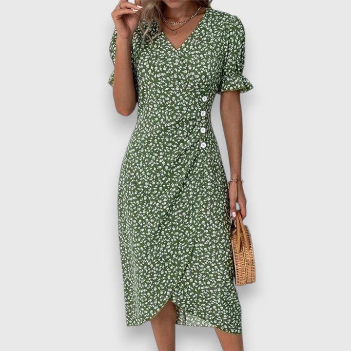 Tessina | Elegant Floral Maxi Dress
