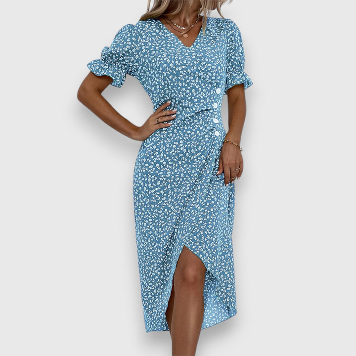 Tessina | Elegant Floral Maxi Dress