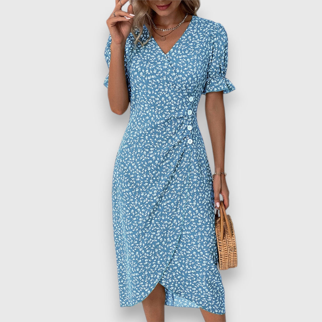 Tessina | Elegant Floral Maxi Dress