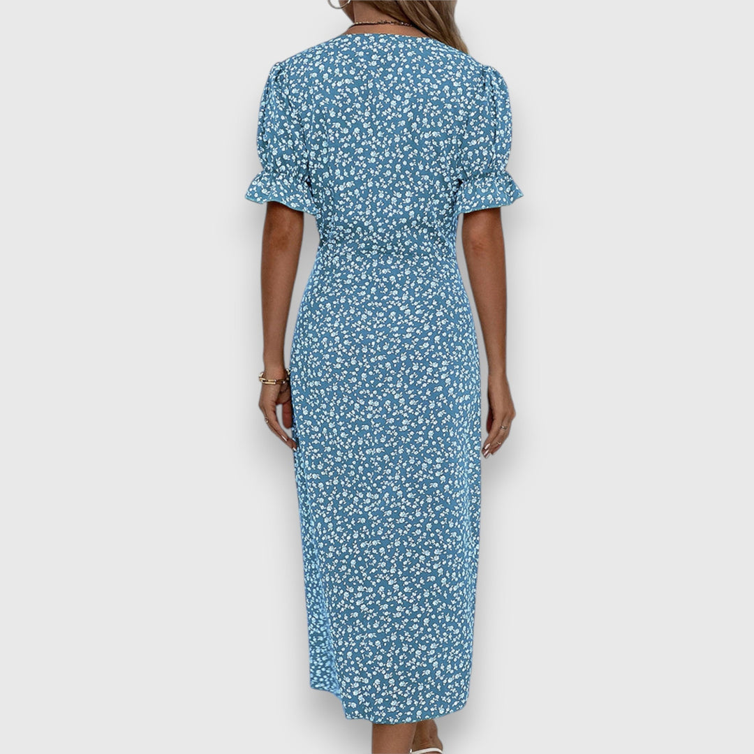 Tessina | Elegant Floral Maxi Dress