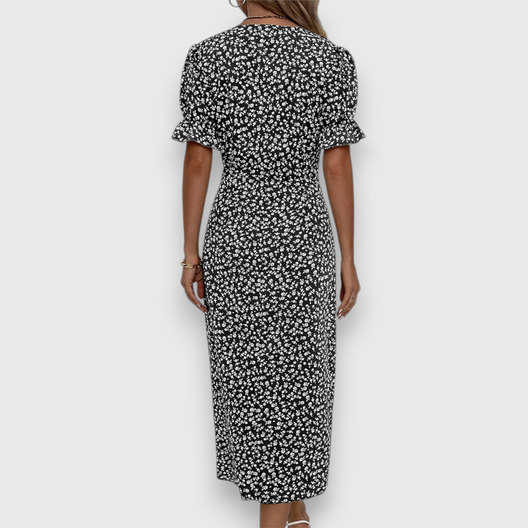 Tessina | Elegant Floral Maxi Dress