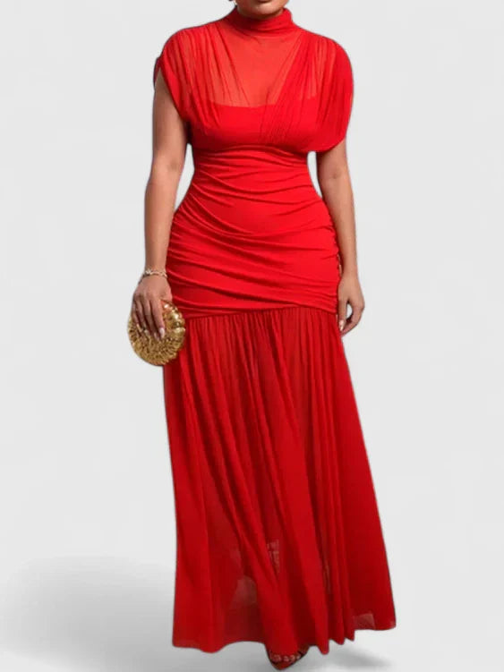Elyzhera | Elegant Evening Maxi Dress