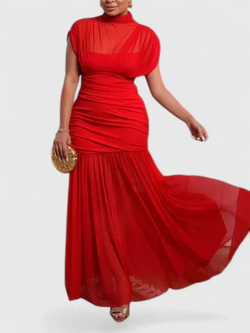 Elyzhera | Elegant Evening Maxi Dress