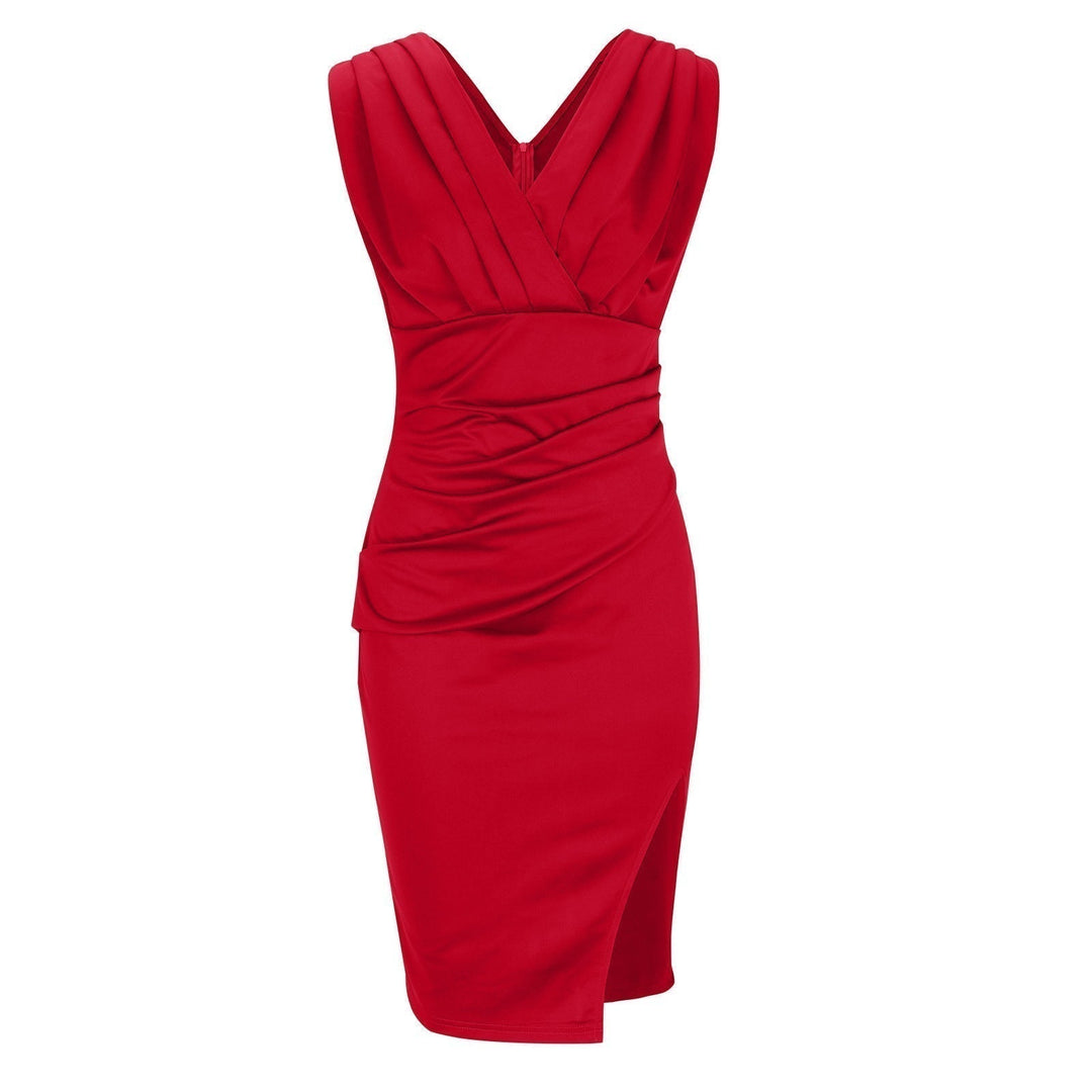 Lavenza™ | Elegant Slim Fit Midi Dress