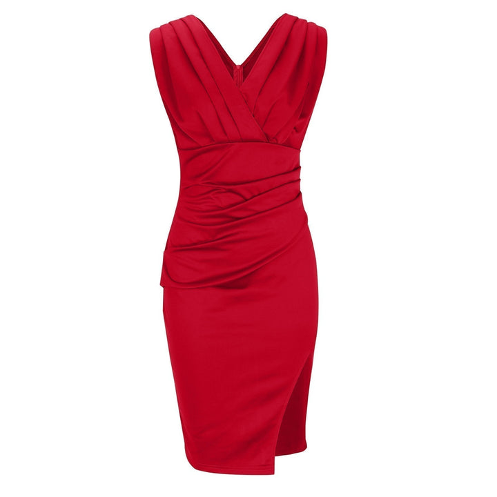Lavenza™ | Elegant Slim Fit Midi Dress