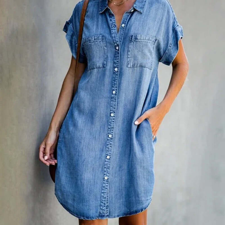 Chloe | Classic Denim Dress