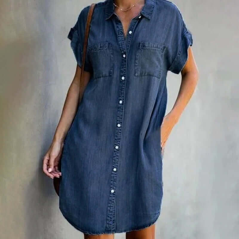 Chloe | Classic Denim Dress