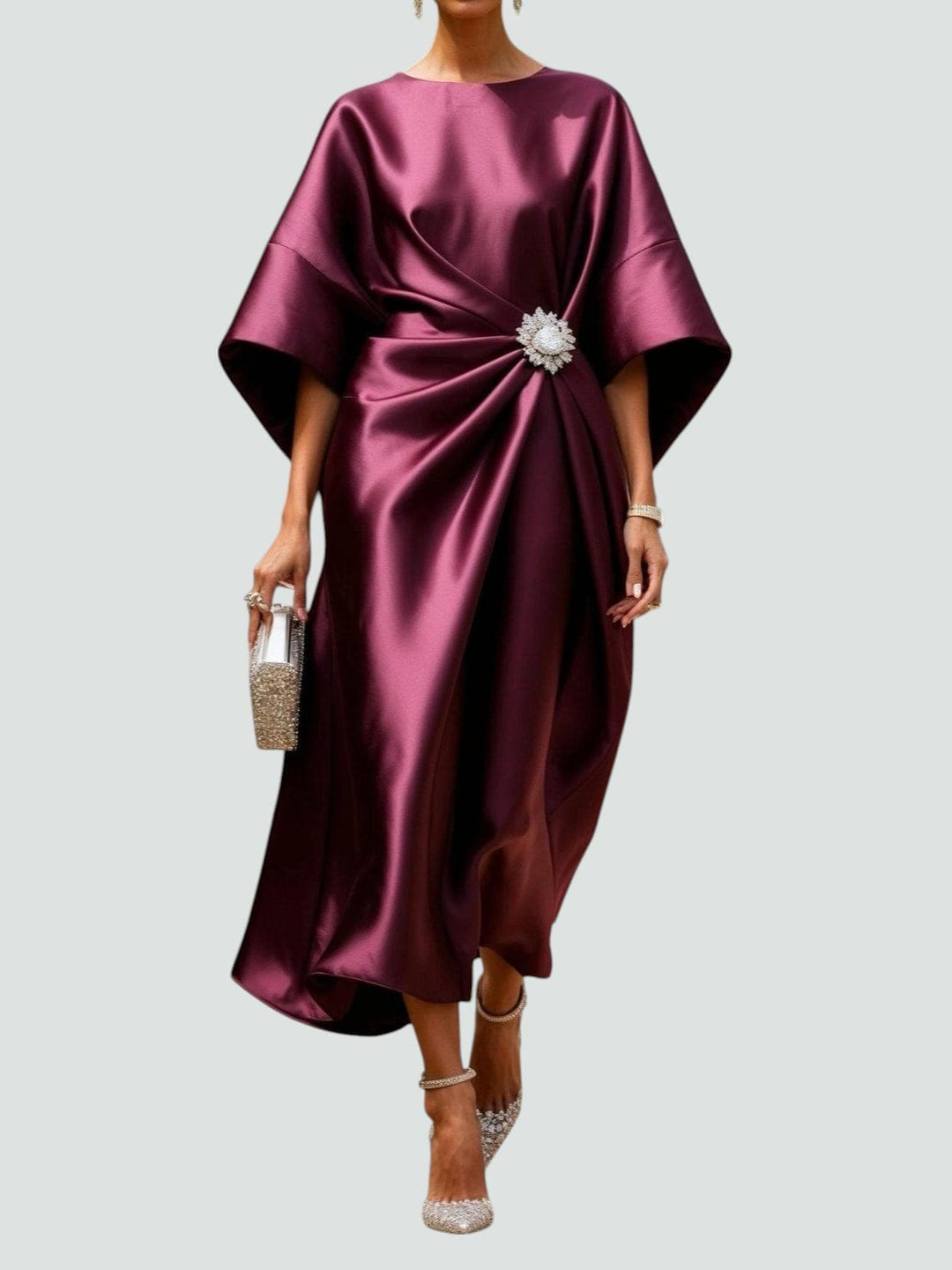Coralyeth | Elegant Evening Maxi Dress