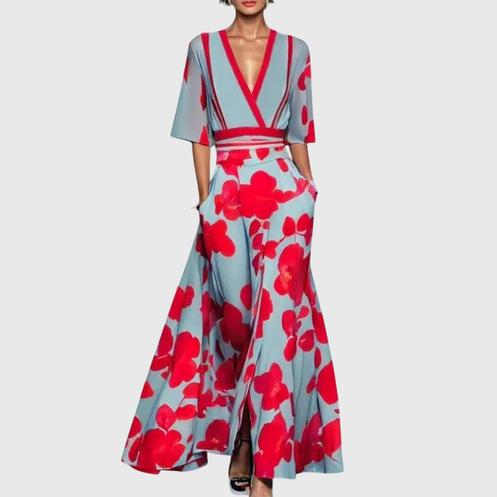 Leila™ | Elegant Classic Midi Dress
