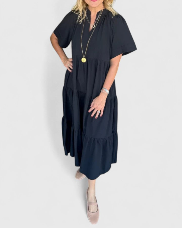 Rebecca | Elegant Flowing Maxi Dress
