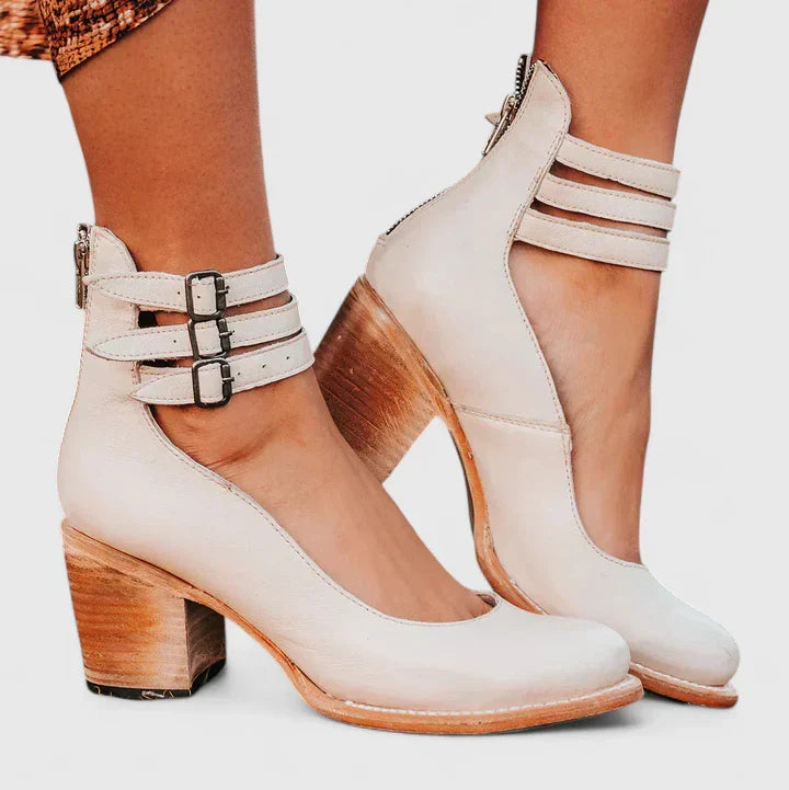Janelis | Orthopedic Block Heel Sandals