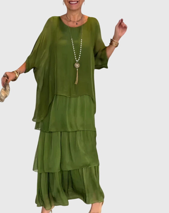 Susan™ | Elegant Flowing Maxi Dress