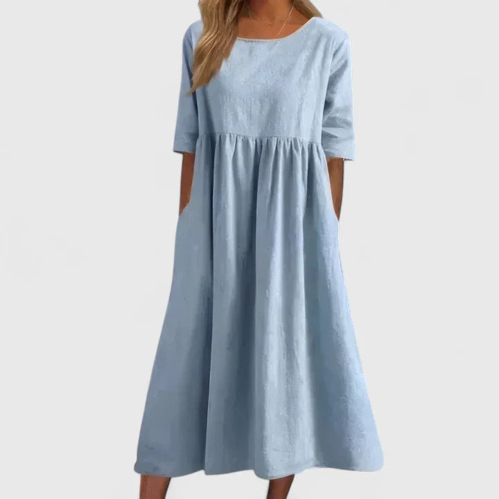 Thalyvia | Relaxed Summer Midi Dress