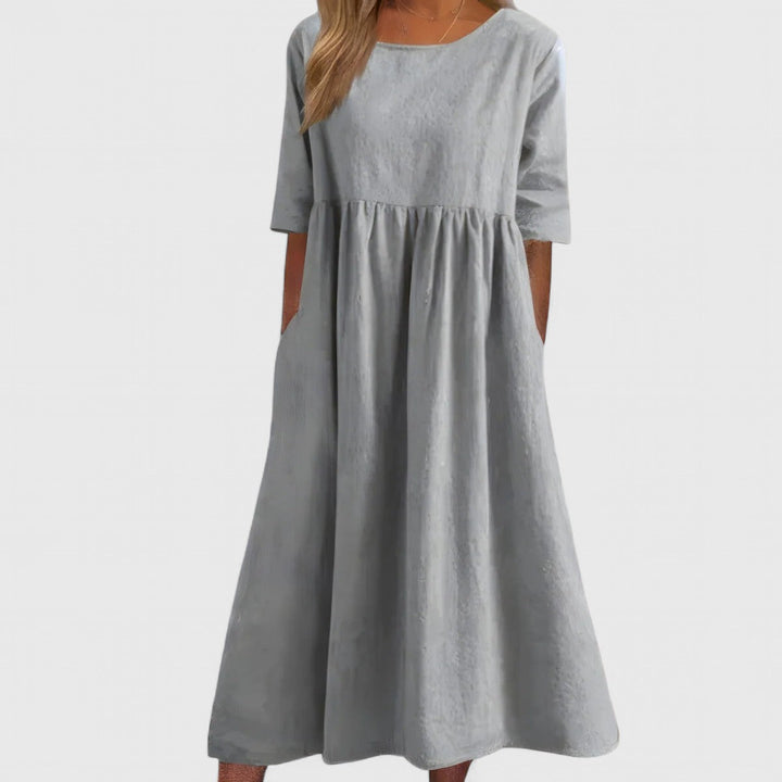 Cindy | Elegant Slim Fit Midi Dress