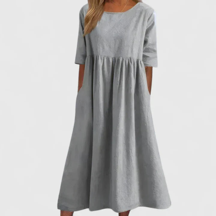 Thalyvia | Relaxed Summer Midi Dress