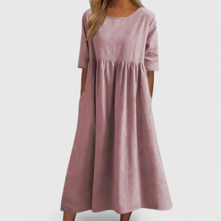 Cindy | Elegant Slim Fit Midi Dress