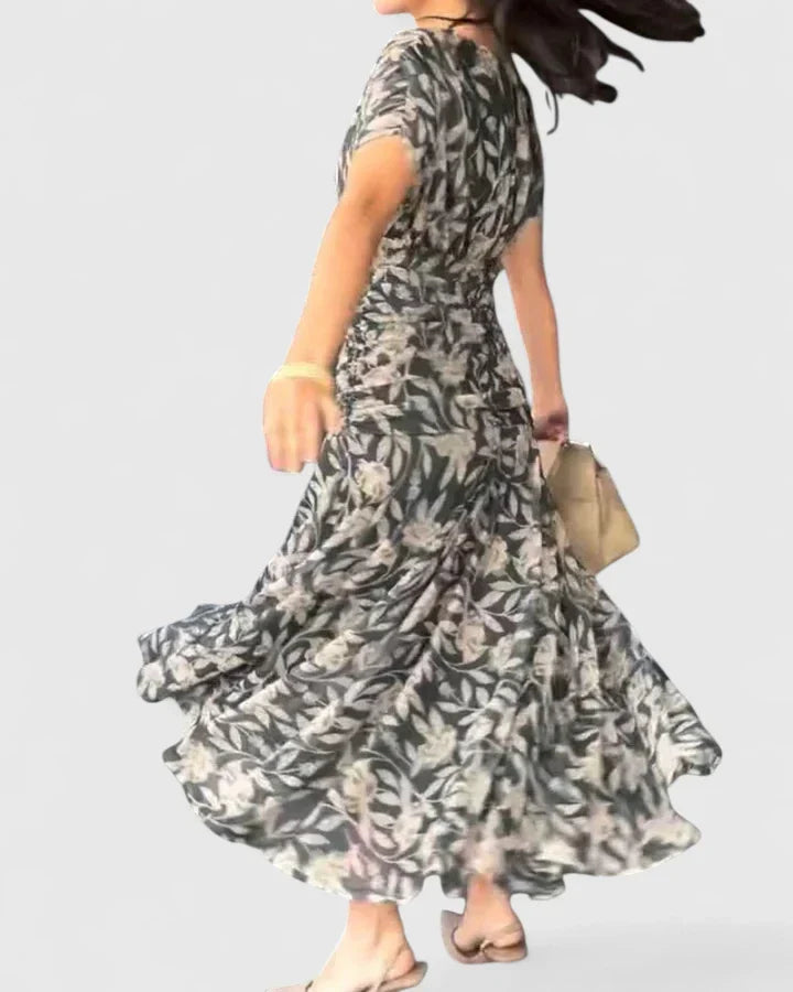 Chrystiaa | Sophisticated Formal Midi Dress