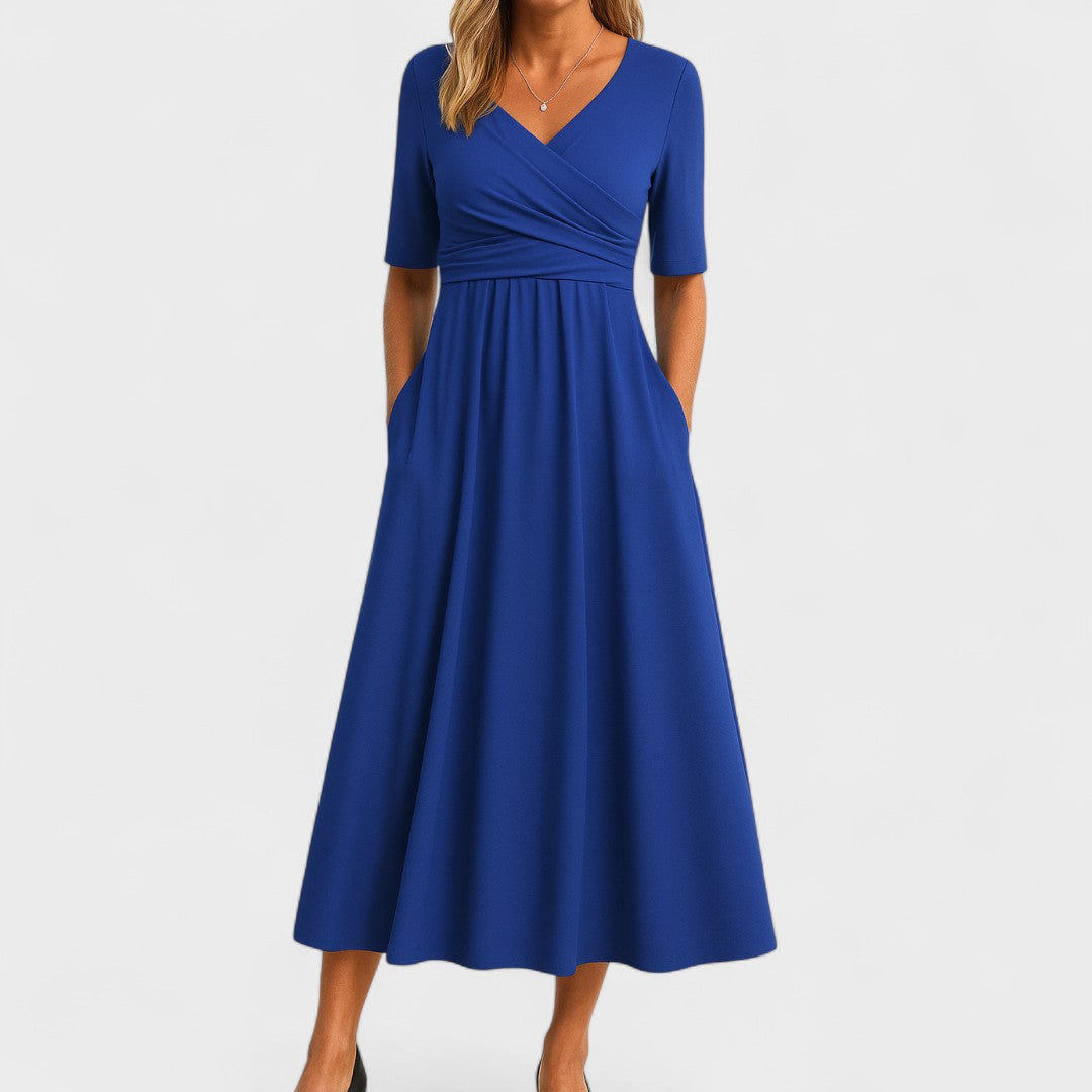 Phoebe | Elegant Classic Midi Dress