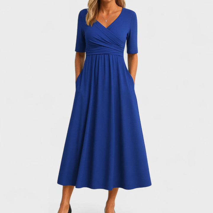 Phoebe | Elegant Classic Midi Dress
