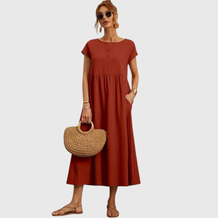 Fenella | Relaxed Casual Midi Dress