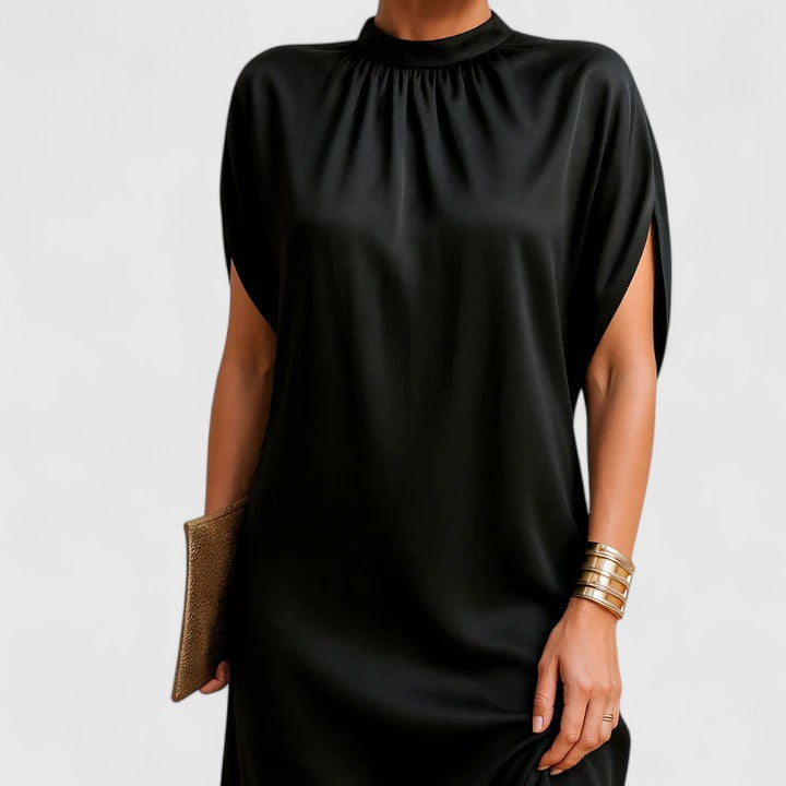 Neressa | Elegant Structured Midi Dress