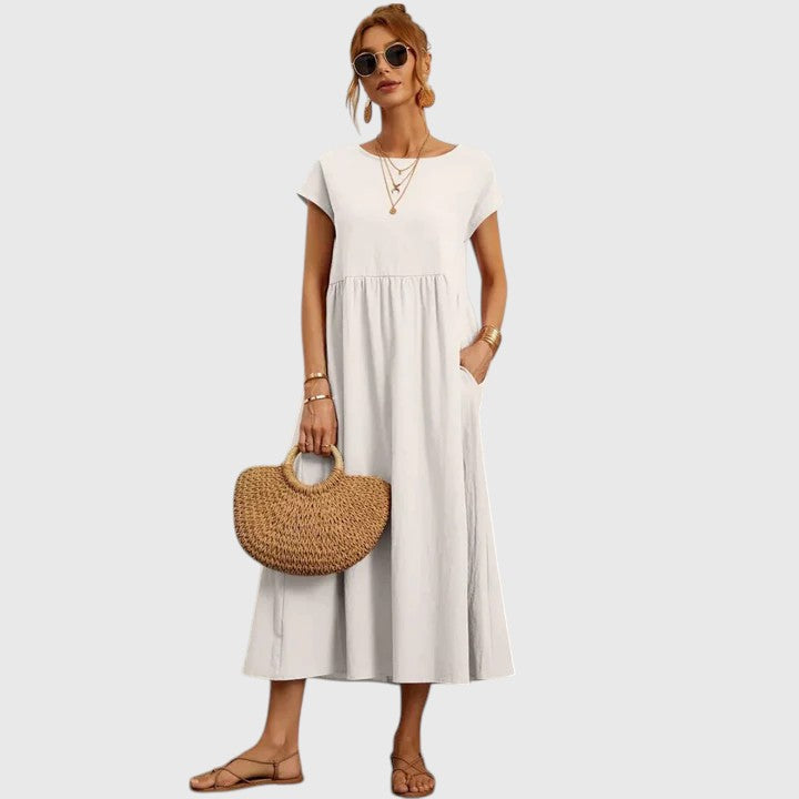 Fenella | Relaxed Casual Midi Dress