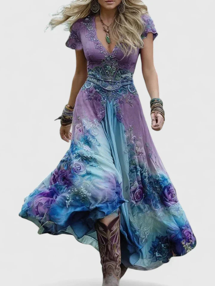 Sydneigh | Elegant Flowing Maxi Dress