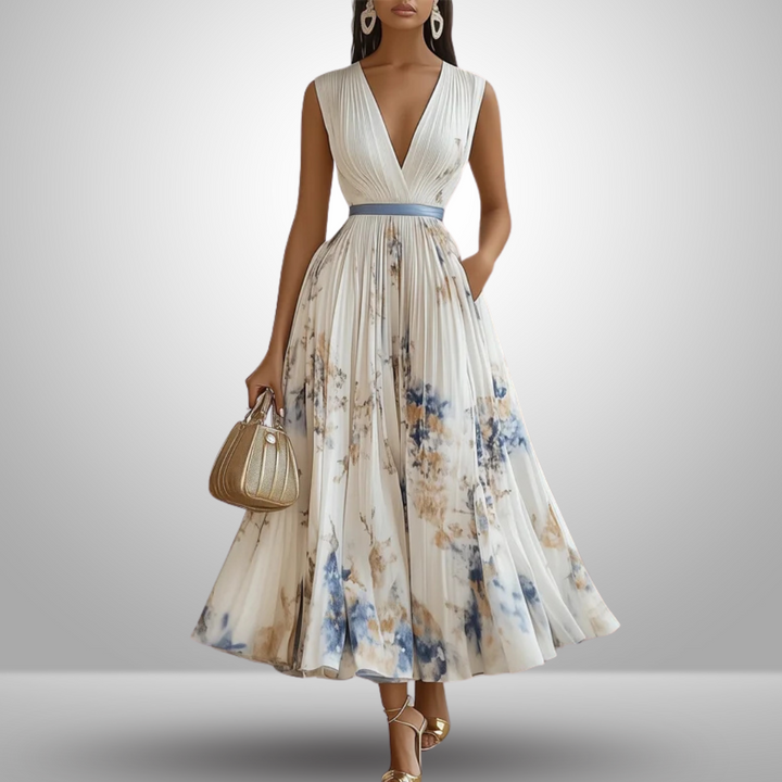 Maureen | Sleeveless Summer Wedding Guest Dress