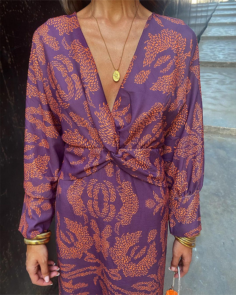 Clementine | Satin Knot Wedding Guest Dress