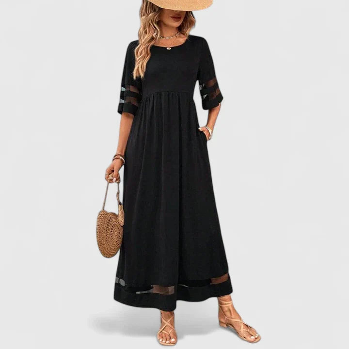 Delymarina | Elegant Classic Midi Dress