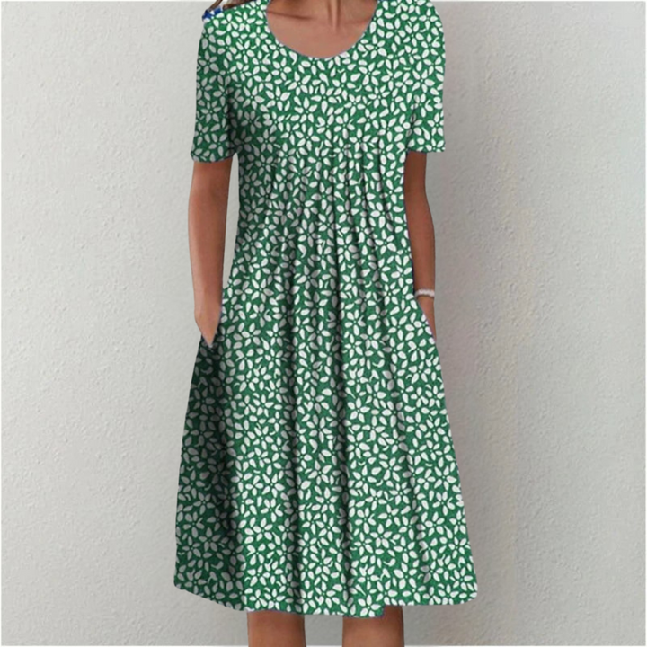 Olyverrah | Elegant Printed Maxi Dress
