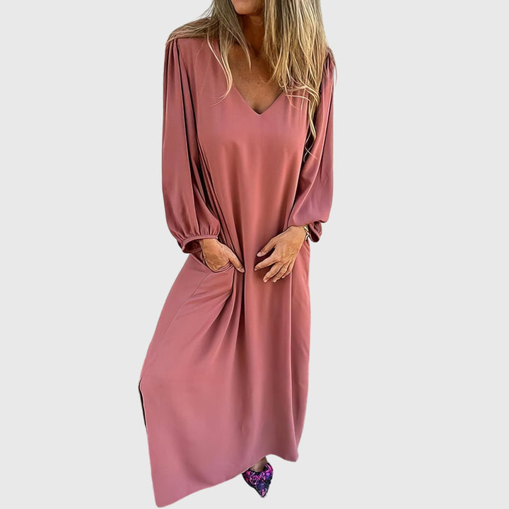 Carol™ | Relaxed Boho Maxi Dress with Pockets