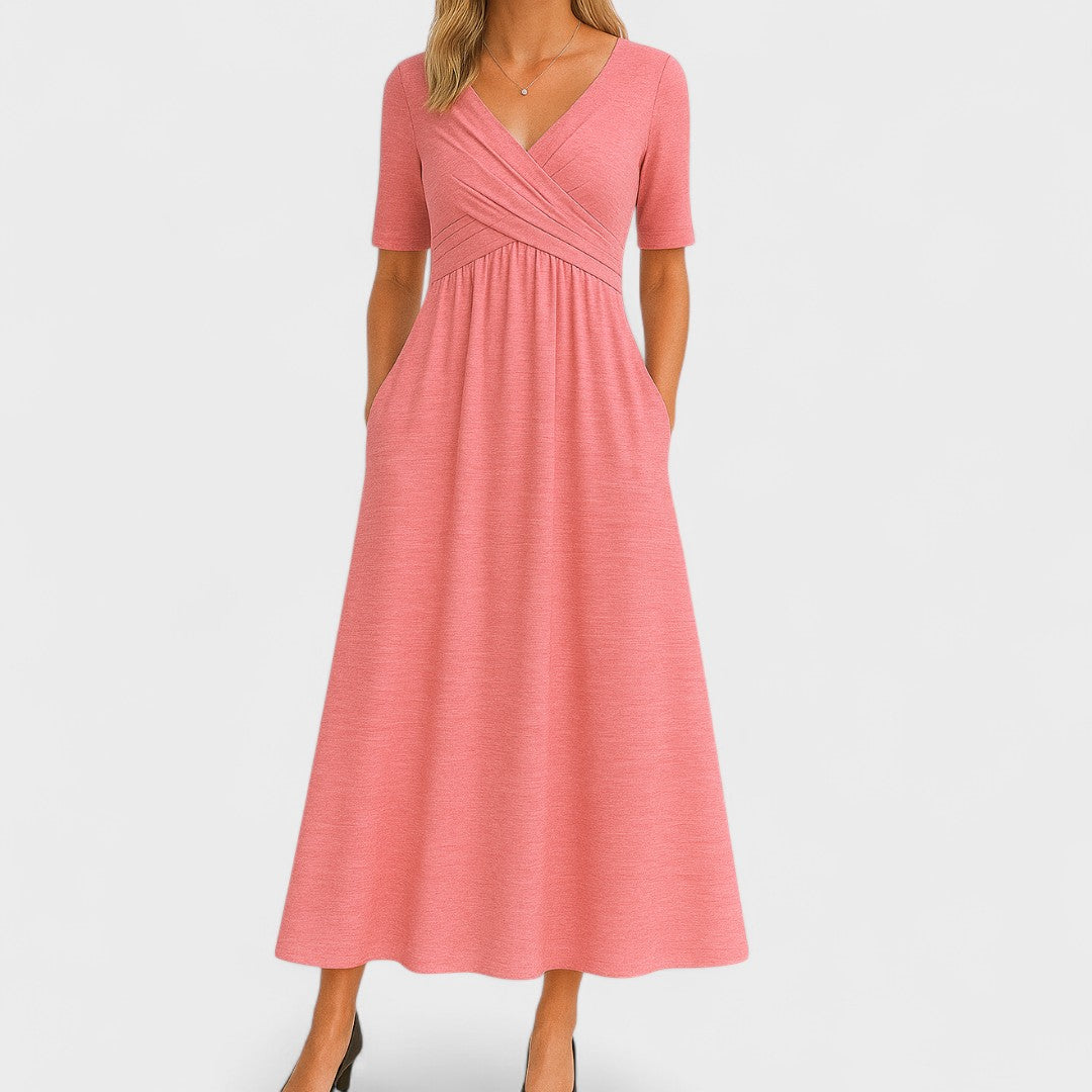 Phoebe | Elegant Classic Midi Dress