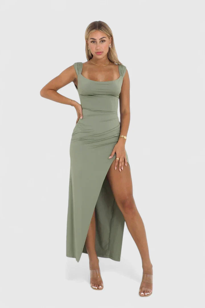 Coralya™ | Elegant Flowing Maxi Dress