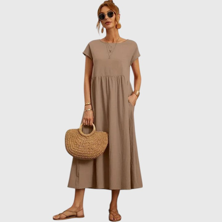 Fenella | Relaxed Casual Midi Dress