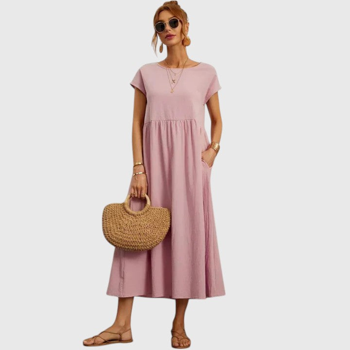 Fenella | Relaxed Casual Midi Dress