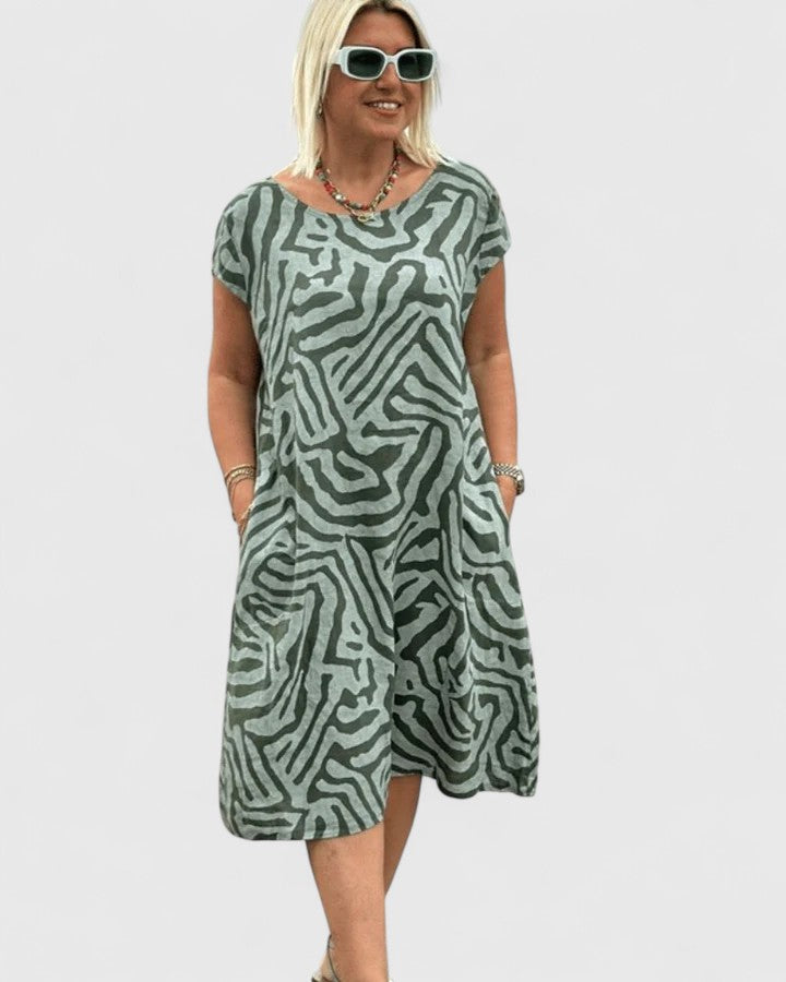 Calyviah | Relaxed Casual Midi Dress