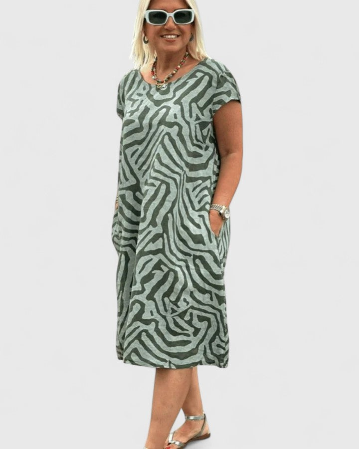 Calyviah | Relaxed Casual Midi Dress