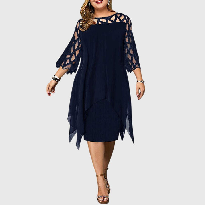 Juliana | Chic Tailored Midi Dress