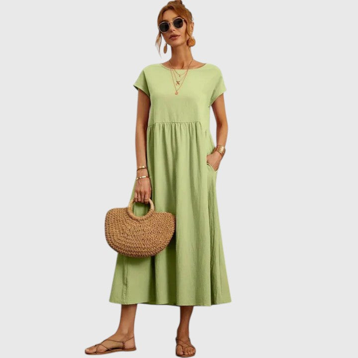 Fenella | Relaxed Casual Midi Dress