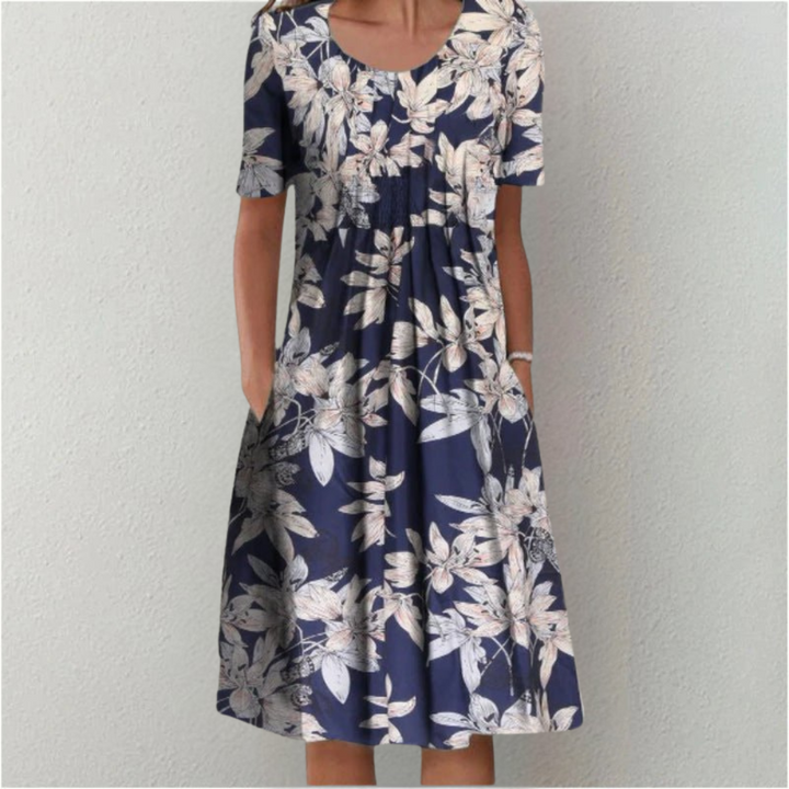 Olyverrah | Elegant Printed Maxi Dress