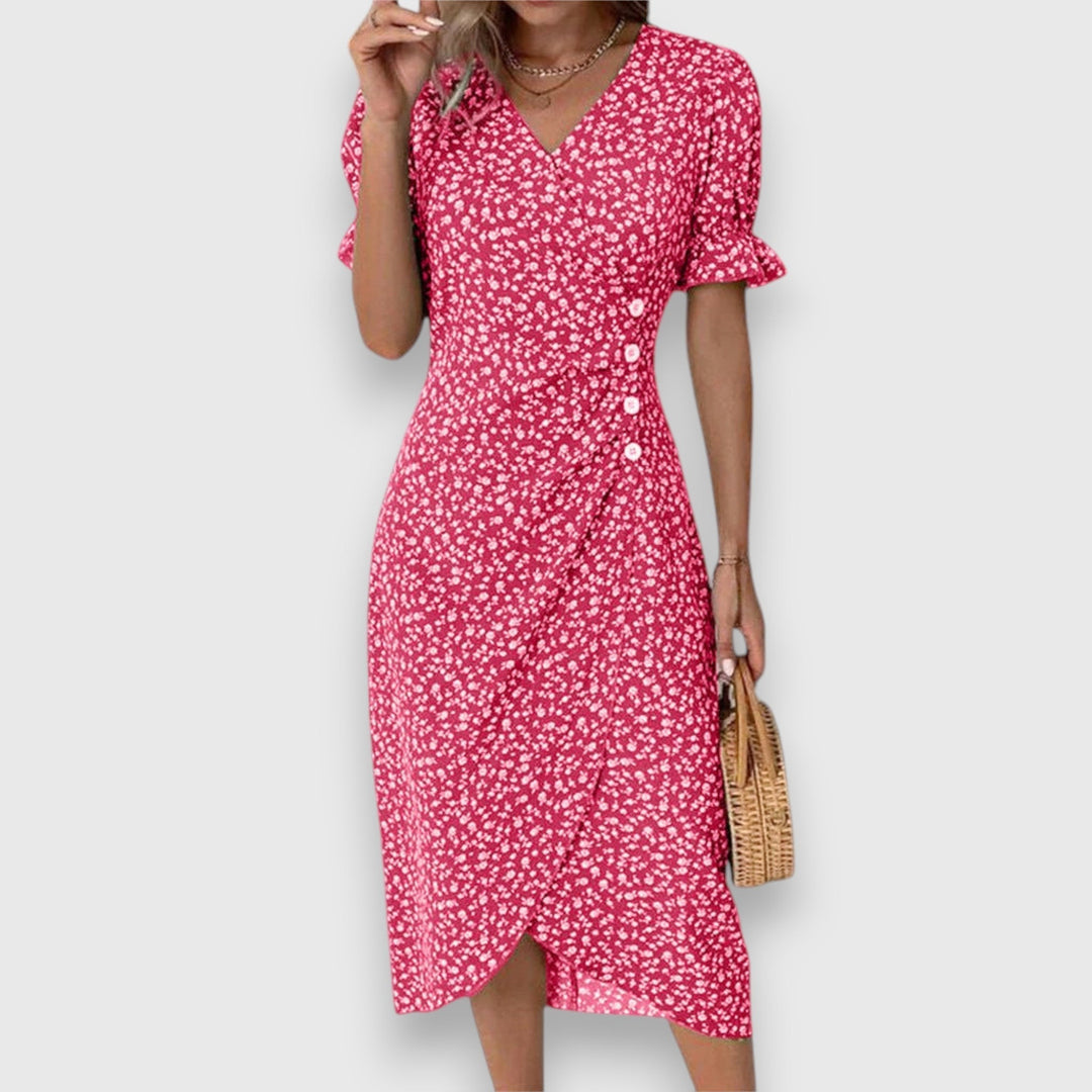 Tessina | Elegant Floral Maxi Dress