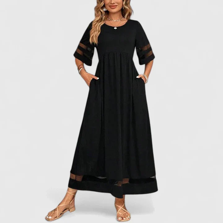 Delymarina | Elegant Classic Midi Dress