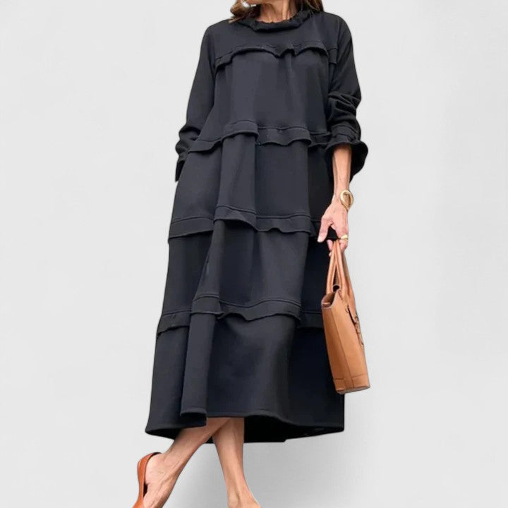 Briannelyse | Sophisticated Structured Midi Dress