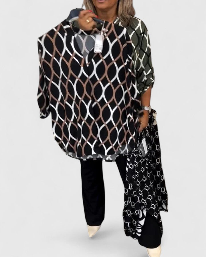 Ella | Elegant Satin Blouse