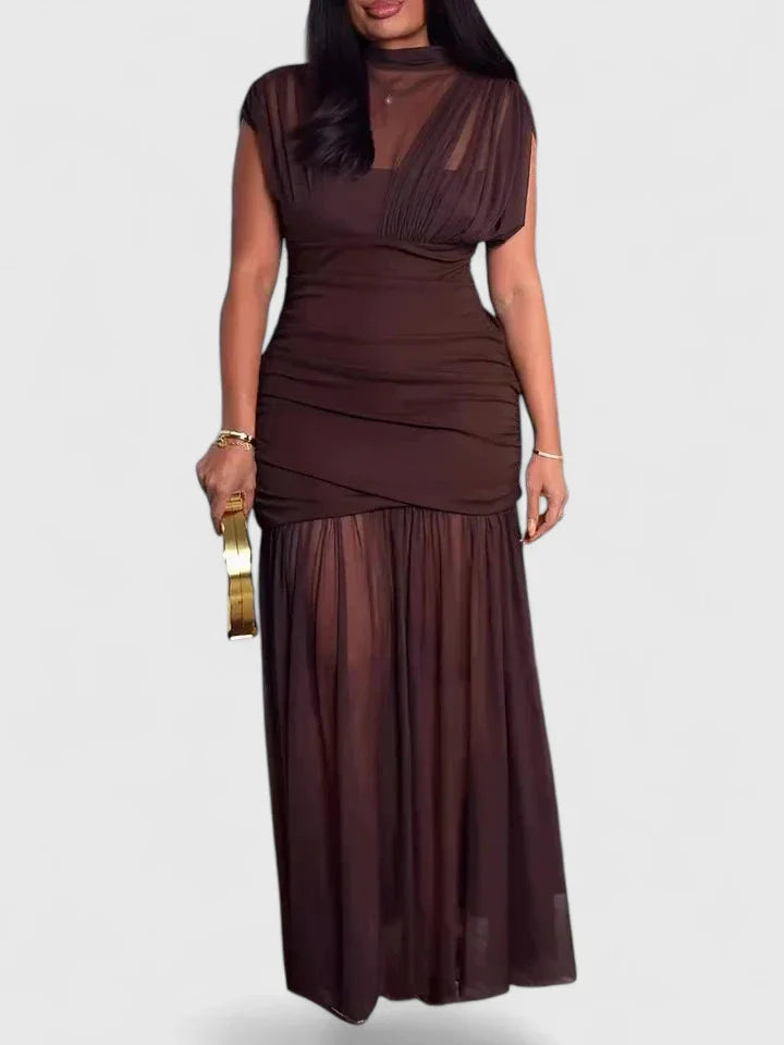 Elyzhera | Elegant Evening Maxi Dress