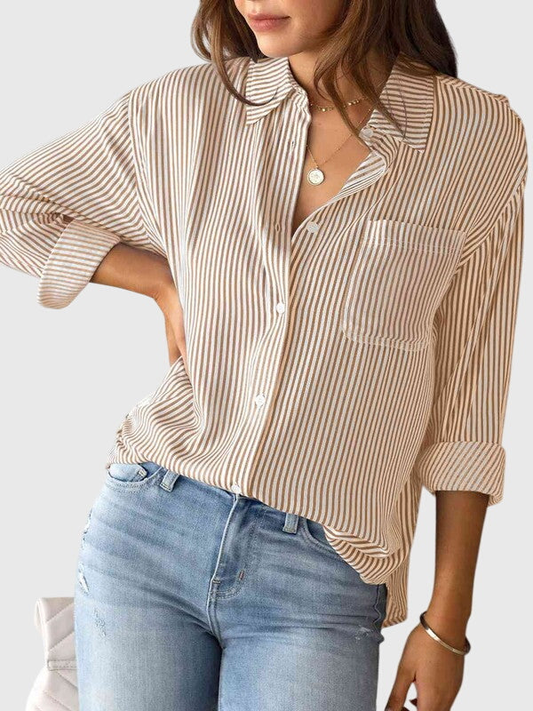 Ariana™ | Collared Button-Up Shirt