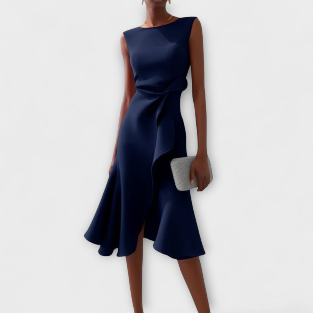 Darlene | Sophisticated Structured Midi Dress