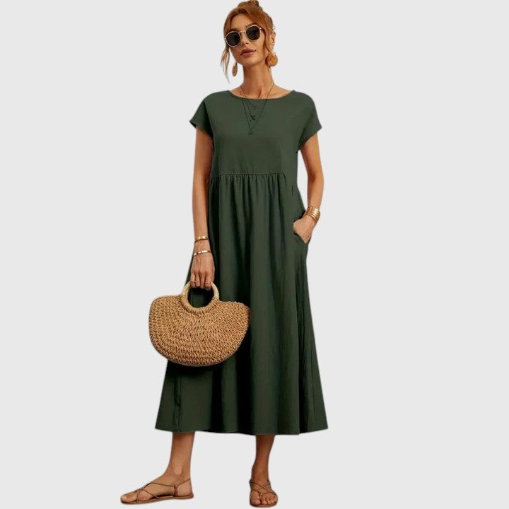 Fenella | Relaxed Casual Midi Dress